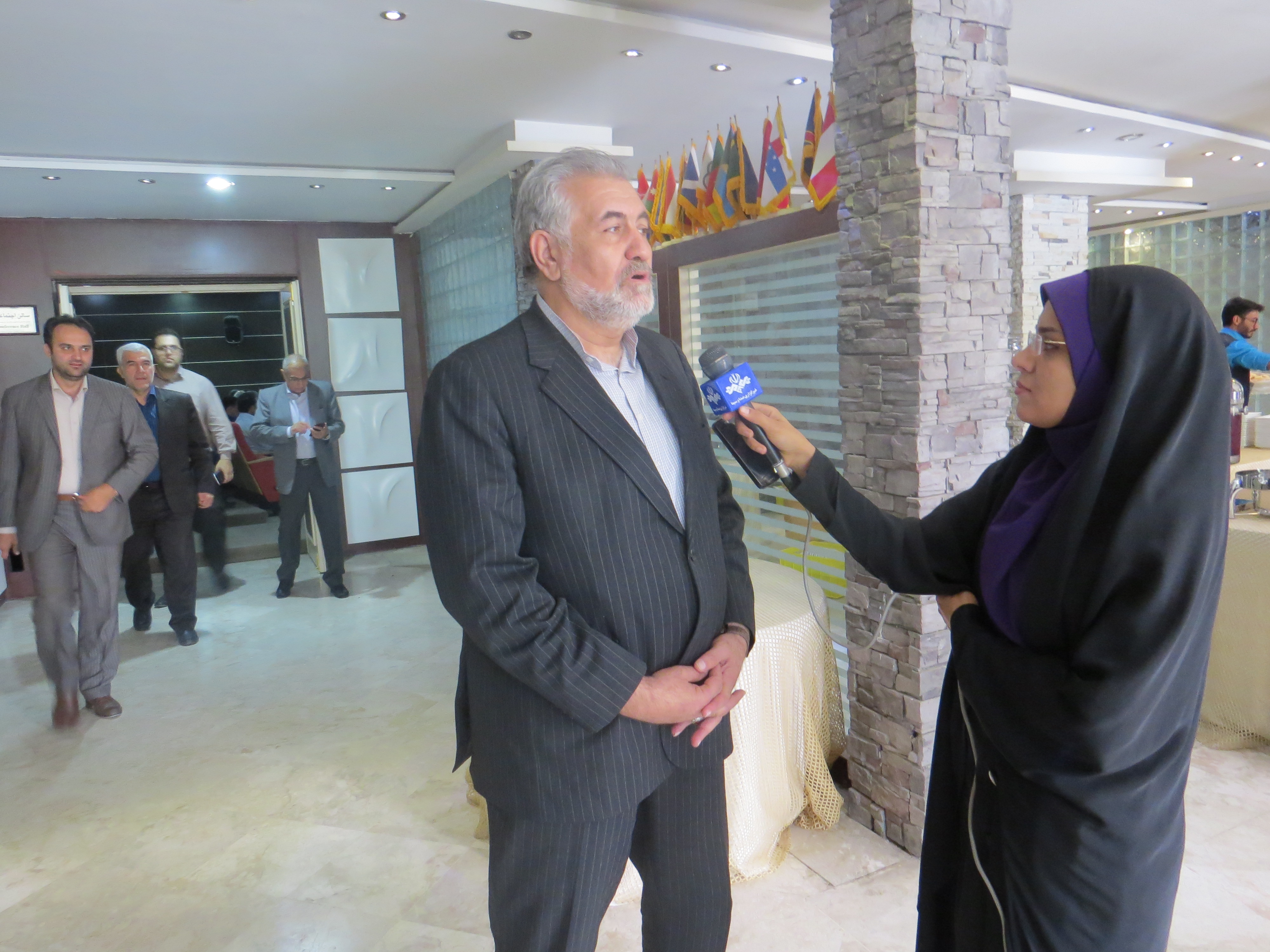 گزارش خبرگزاری صدا و سیما استان کرمانشاه از بیست و نهمین اجلاس سراسری روسای خانه های صنعت،معدن و تجارت