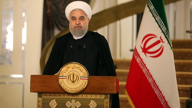 حسن روحانی در پاسخ به سخنان رئیس جمهور آمریکا علی رغم سیاست‌های ترامپ، ایران برای رشد و رونق اقتصادی تلاش خواهد کرد