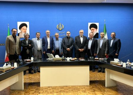 دیدار هیات مدیره خانه صمت ایران با سرپرست وزارت صنعت، معدن و تجارت