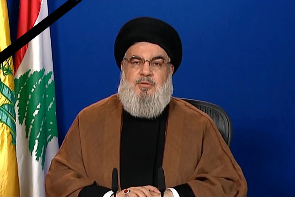 پیام تسلیت شهادت سید حسن نصرالله و جمعی از همرزمان