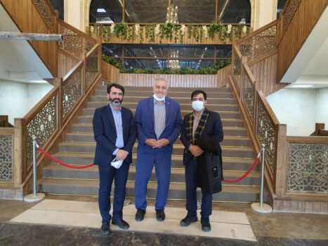 رئیس خانه صنعت،معدن و تجارت ایران در بازدید از محل دائمی نمایشگاه بین المللی استان اصفهان خواستار همکاری شرکت نمایشگاه های بین المللی استان اصفهان و خانه صمت ایران شد رئیس خانه صنعت،معدن و تجارت ایران در بازدید از محل دائمی نمایشگاه بین المللی استان اصفهان خواستار همکاری شرکت نمایشگاه های بین المللی استان اصفهان و خانه صمت ایران شد
