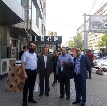 با حضور قائم مقام دبیرکل خانه صنعت،معدن و تجارت ایران بزرگترین نمایشگاه بینالمللی ساختمان در ارمنستان افتتاح شد. با حضور قائم مقام دبیرکل خانه صنعت،معدن و تجارت ایران بزرگترین نمایشگاه بینالمللی ساختمان در ارمنستان افتتاح شد.
