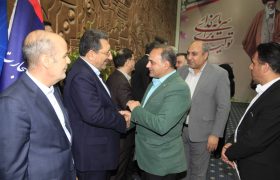 دیدار نوروزی وزیر صنعت، معدن و تجارت با معاونان، مدیران و مسئولان وزارت صمت با حضور دبیرکل خانه صمت ایران