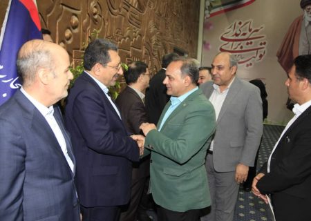 دیدار نوروزی وزیر صنعت، معدن و تجارت با معاونان، مدیران و مسئولان وزارت صمت با حضور دبیرکل خانه صمت ایران