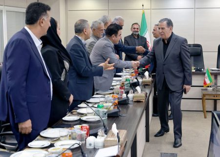 دیدار رؤسای خانه های صنعت، معدن و تجارت سراسر کشور با آقای مهندس حسن زاده