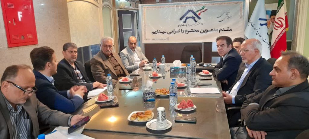 برگزاری جلسه مشترک مدیر کل اشتغال و کارآفرینی سازمان زندان‌ها با هیئت مدیره خانه صمت ایران